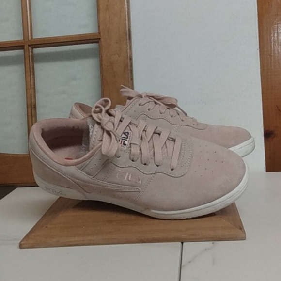 Fila Classics Original Suede Blush Sneakers Low Top Sneakers - Picture 1 of 13